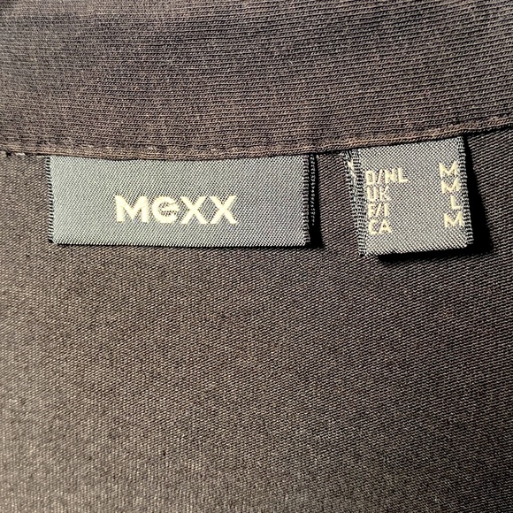 Mexx black ruched blouse - Picture 6 of 10